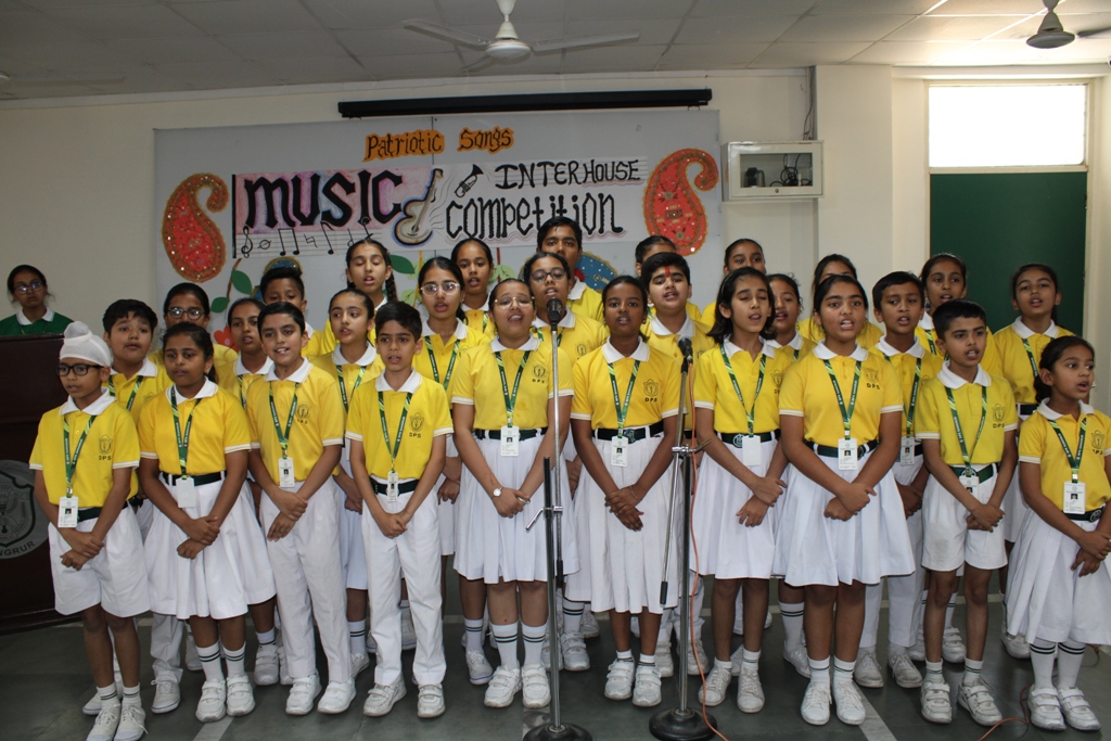 Inter House Singing Competition